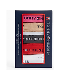 Tommy Hilfiger Kadın 5'li Külot Seti Pamuklu Esnek Rahat Iç Giyim
